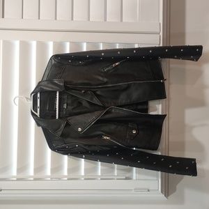 Leather Studded Jacket